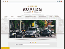 Tablet Screenshot of discoverburien.org